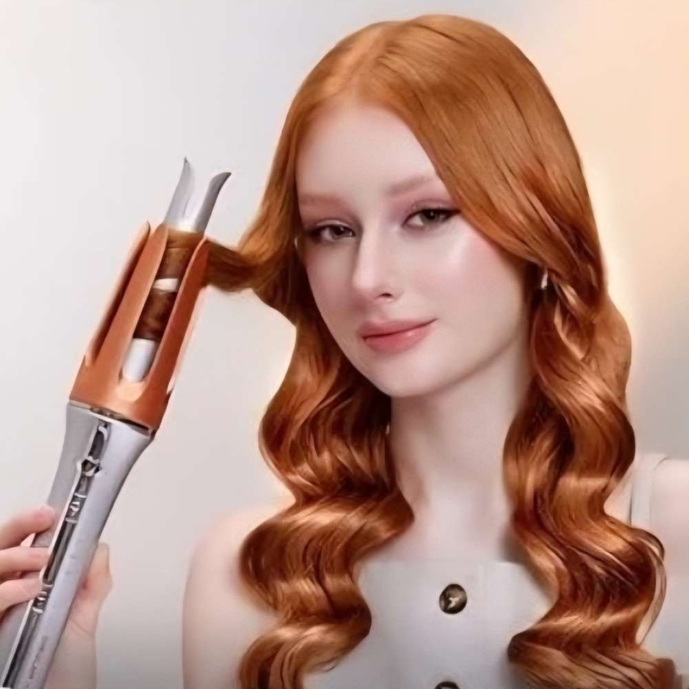 SheGlam Hair It-Curl One-Touch Instant Curler - Bronze/Gray